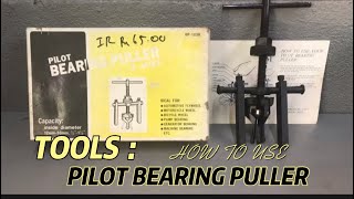 Tools & Equipment | How to use | Pilot Bearing Puller | #cubatrytengok