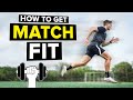 How to get in football shape | Improve football fitness image
