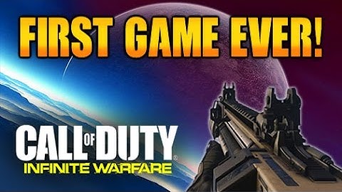 INFINITE WARFARE 25-2 ON FIRST GAME EVER! CRAZY GAMEPLAY! + NUKE!?