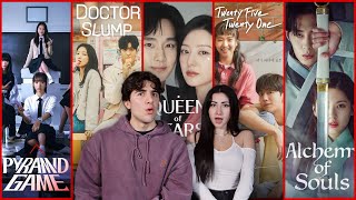 K-DRAMA TRAILERS MARATHON! 🤯| FIRST REACTION! (Pyramid Game, Queen of Tears…)
