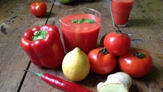 Ginger Pepper Tomato Juice ~ Refined Take 5