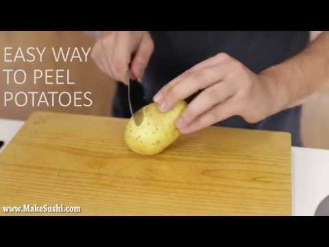 Amazing Potato Peeling Trick!