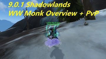 WoW 9.0.1 Shadowlands - Windwalker Monk Overview and PvP - Lvladen Commentary