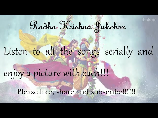 #radhakrishna| All songs of Radhakrishna (Audio Jukebox) class=