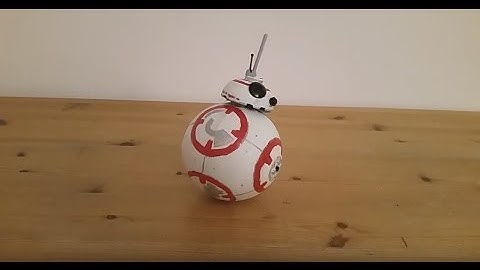Part 2 - RC Lego BB8 Version - Static model built using Lego Star Wars parts