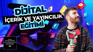 İçeriklerin Ile Fark Yaratmak İstiyorsan Doğru Yerdesin Dijital İçerik Ve Yayıncılık Eğitimi