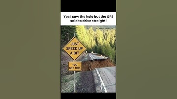 Trust Issues Begin With GPS Directions… 😂📍