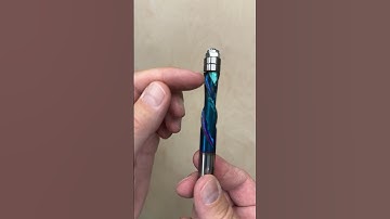 Trying out a 1/2” flush trim compression bit