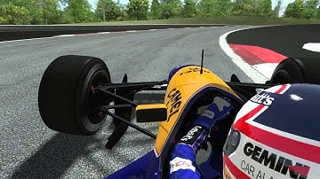 rFactor 2 - 60fps ASR OWC FW14 1991 #5 - Dijon Prenois