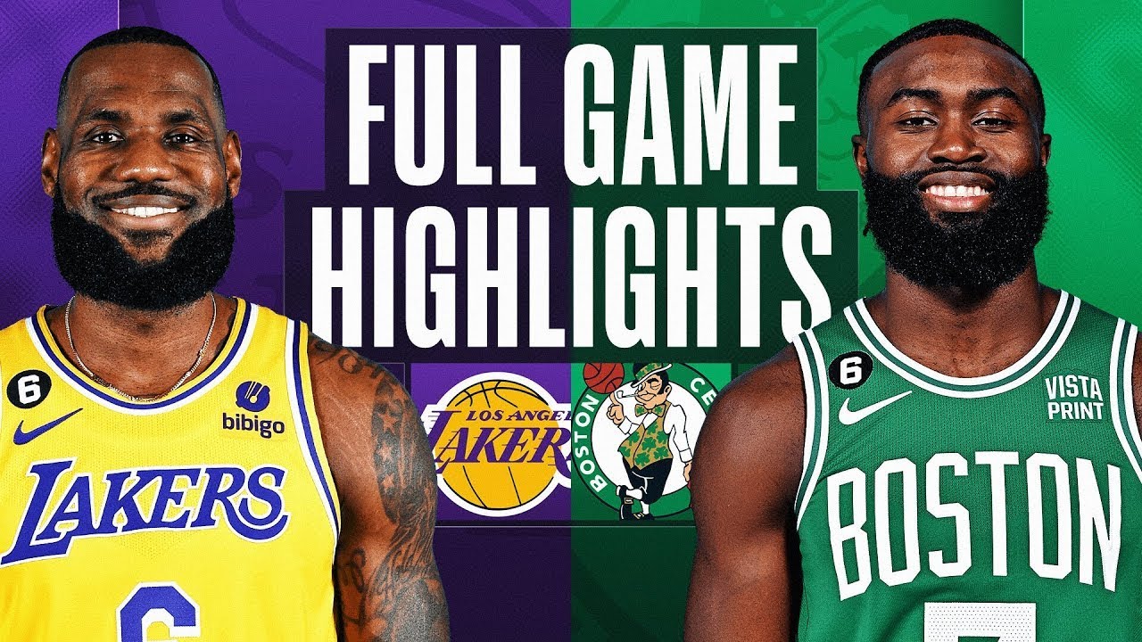 Toepassing Lijkenhuis Praten Los Angeles Lakers vs. Boston Celtics Full Game Highlights | Jan 28 |  2022-2023 NBA Season - YouTube