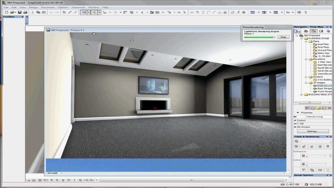 Archicad 16 Render First Look Youtube