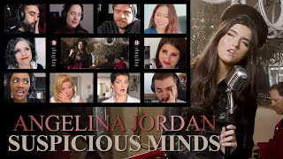 Angelina Jordan Suspicious Minds Elvis Presley Part 2 Reaction Compilation Mashup Premium