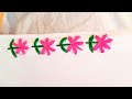 Simply Gorgeous hand embroidery borderline | Borderline embroidery | New stitch