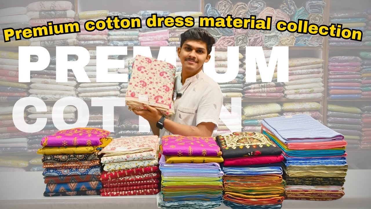 Premium cotton dress material for wholesale price|| 