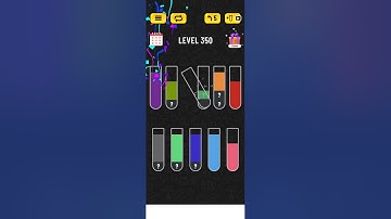 Water Sort puzzle level 350