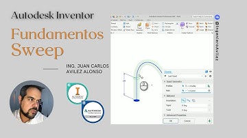 Inventor - Operaciones Básicas: SWEEP