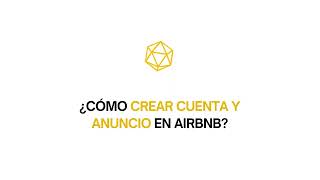 Crear cuenta y anuncio de Airbnb