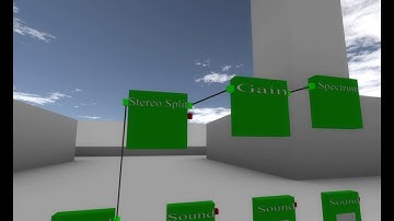 JanusWeb reactive audio experiments - sound graph editor