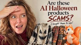 Are these AI Halloween products SCAMS? Let's find out. 📦👀