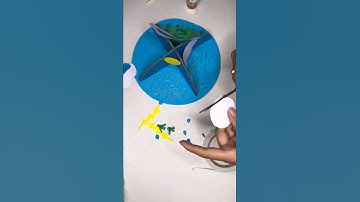 3D Water Cycle Model #shorts #youtubeshorts #shortsvideoviral #viralvideo #papercrafts #art #model