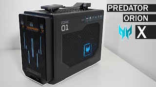 Spaceship Inspired Gaming Monster PC - Unboxing Predator Orion X Small Desktop