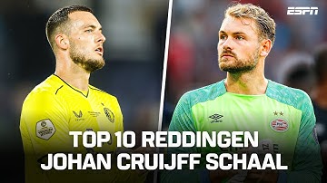 De 10 𝐌𝐎𝐎𝐈𝐒𝐓𝐄 REDDINGEN in de JOHAN CRUIJFF SCHAAL 🧤😱