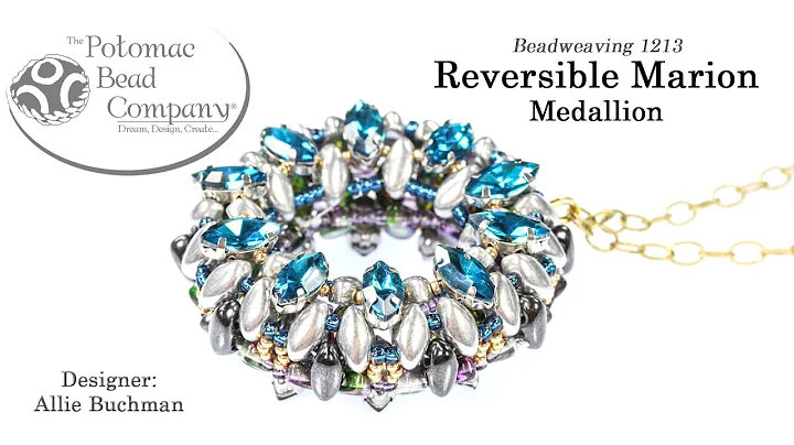 Reversible Marion Medallion- DIY Jewelry Making Tu...