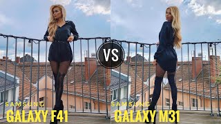 Samsung Galaxy F41 VS Samsung Galaxy M31 Camera Comparison