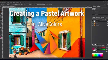 AliveColors Tutorial: How to Create a Pastel Artwork Using AKVIS Pastel & AKVIS Sketch