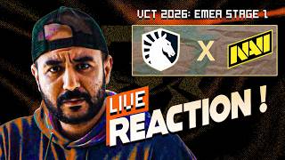 REACTION VCT EMEA Stage 1 | رياكشن ماتش فالورنت TL vs. NAVI