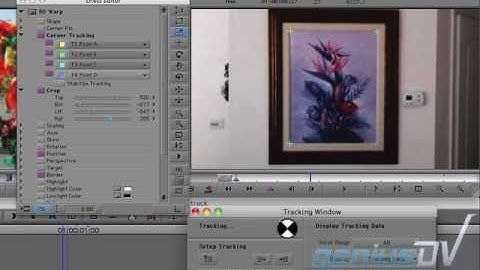 Media Composer Four Point Tracking