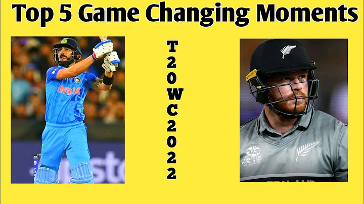 Top 5 Game Changing Moments In T20WC 2022 | Virat Kohli | Shaheen Afridi | Phillips.