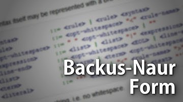 Backus-Naur Form