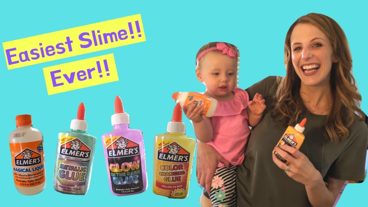 Making Slime with Elmer's Magical Liquid! 