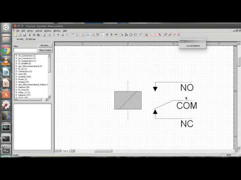 Create new library and schematic symbols in TinyCAD