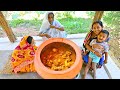         papaya mutton curry recipe in village style  villfood