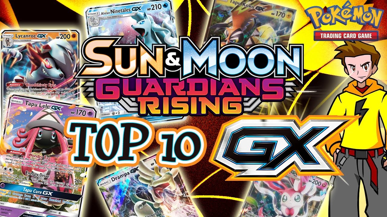 Top 10 Pokemon Gx Cards From The English Guardians Rising Tcg Set