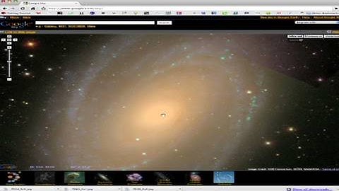 See the galaxy with a laptop