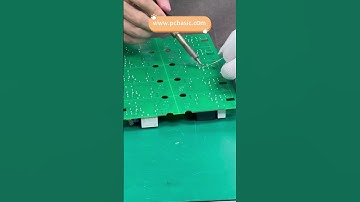 PCB assembly factory routine  #shorts