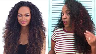 $15 BOMB Half Wig! Model Model PALOMA Drawstring Fullcap Wig   B02203   SistaWigs