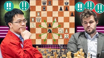 Aggressive chess Ending : 75 | Magnus Carlsen vs Lê Quang Liêm #games