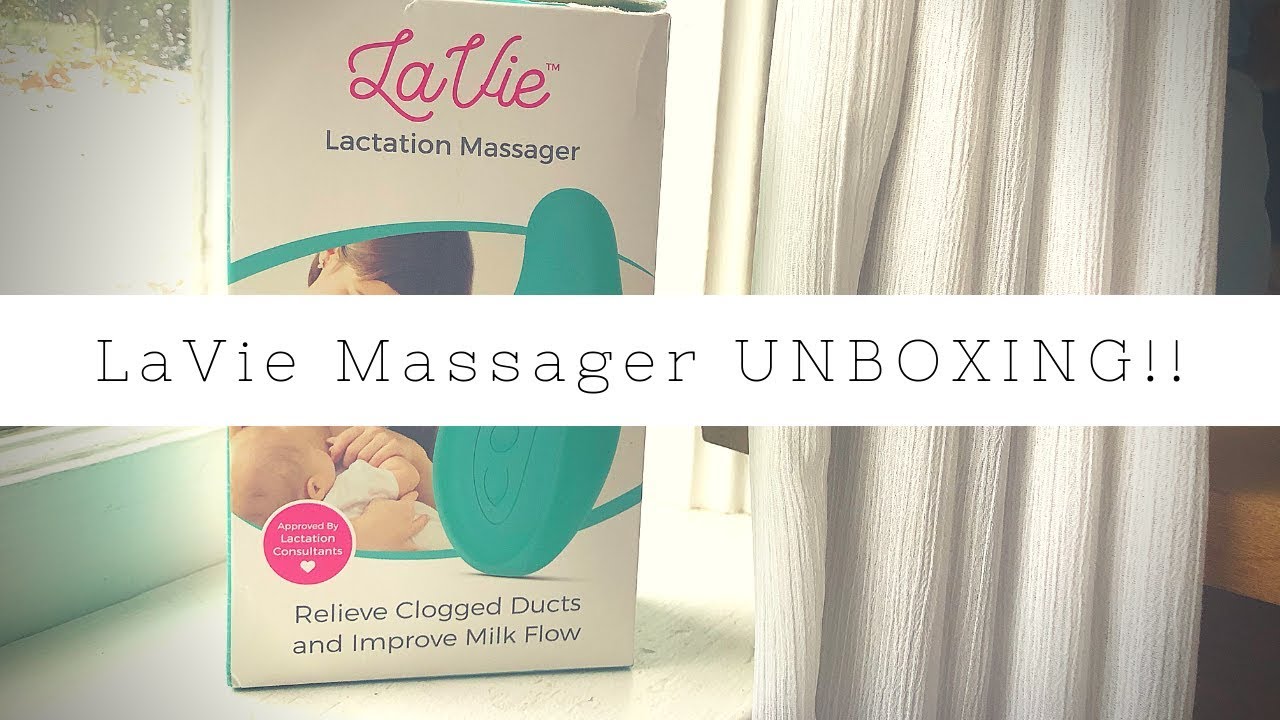 LaVie UNBOXING! || Lactation Massager 