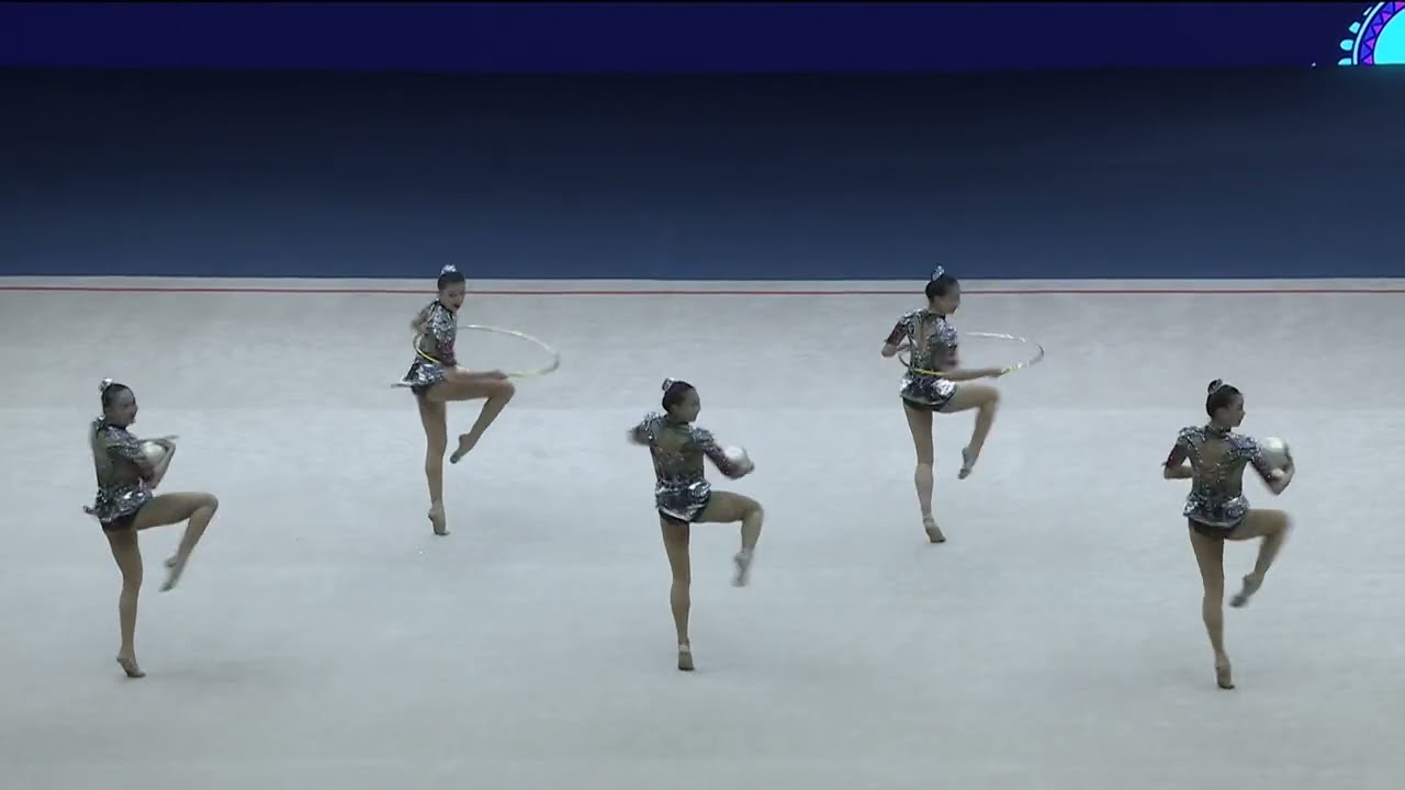 China - 3 Balls & 2 Hoops - (24,95) - World Cup - Tashkent - 27-4-25