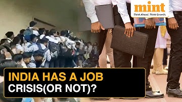 INDIA’S JOB CRISIS: Unemployment Up By 4% | SBI Claims India Created 125 MN JOBS | The Real Picture