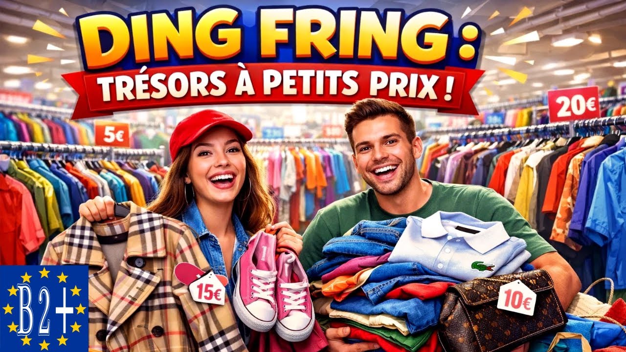 DING FRING : LA FRIPE QUI FAIT DES HEUREUX - DING FRING: THRIFTY TREASURES (fr-en)