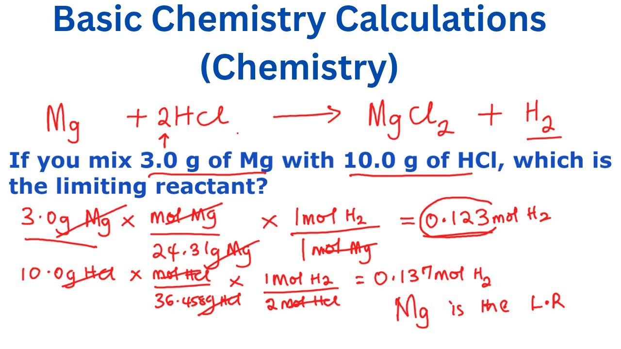 Basic Chemistry Calculations (Chemistry)