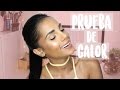 Maquillaje Prueba a Calor & Sudor | Nathalie Munoz