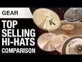 Top Selling Hi-Hat Comparison | Zildjian, Paiste, Sabian, Meinl & More | Thomann