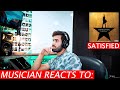 Satisfied - Hamilton - Musicians Reaction