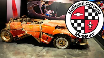 SINKHOLE Destruction & Jerry Lee Lewis' 54 at NATIONAL CORVETTE MUSEUM